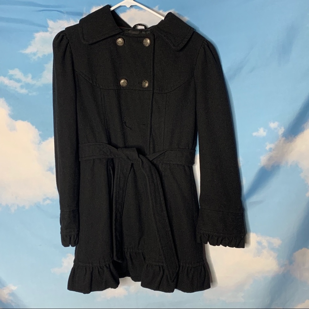 Sugarfly- Black Peacoat size Medium